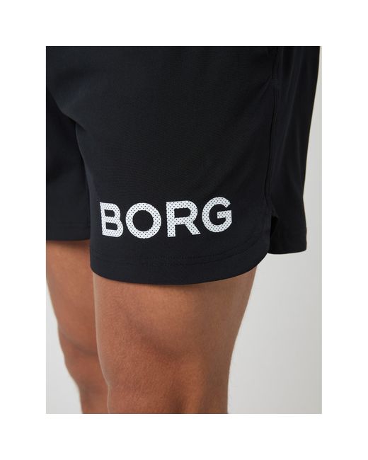 Björn Borg Black Bjorn Logo 6In Short Sn61 for men