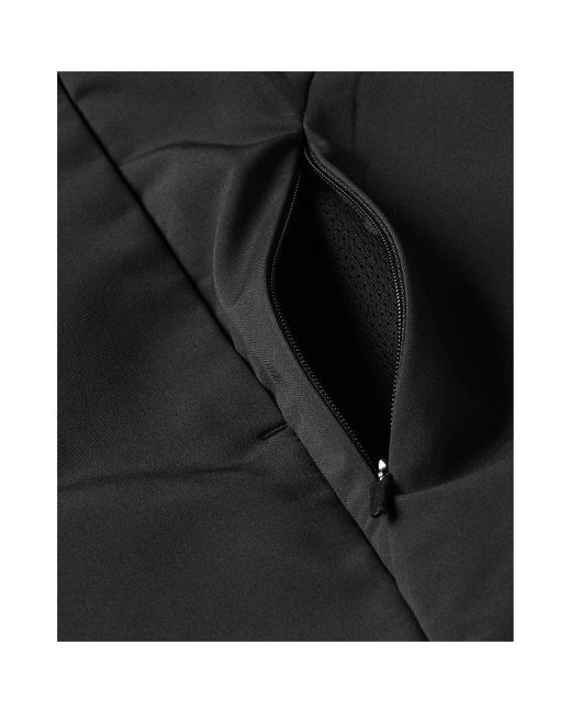 Calvin Klein Black Tech Knitted Performance Tapered Trousers for men