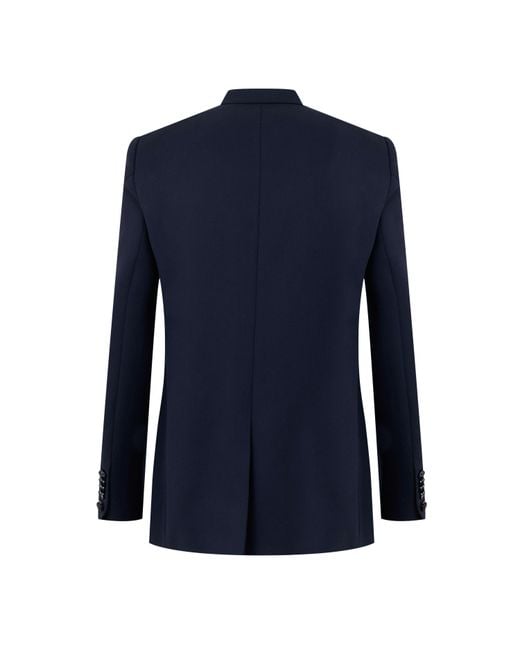 Twisted Tailor Blue Ellroy Double Breasted Jacket for men
