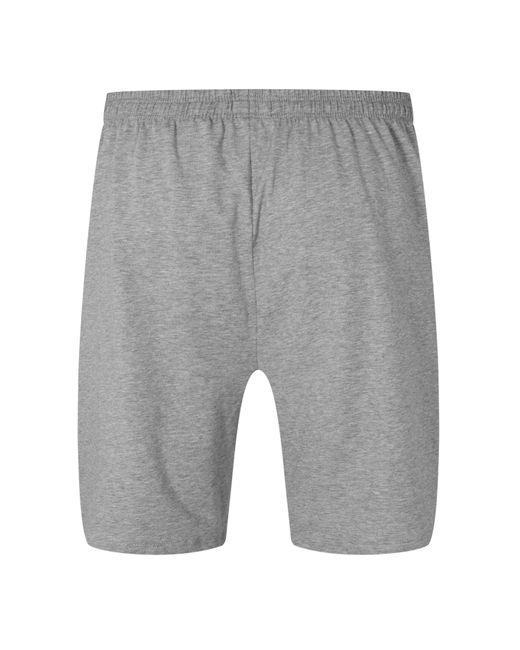 Boss Gray Bodywear Drawstring Shorts With Logo Detail (Mix & Match) for men