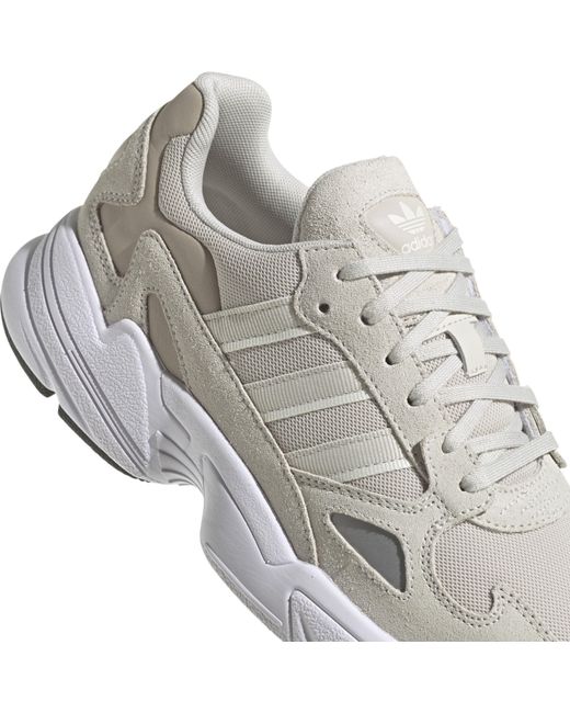 Adidas Originals Gray Falcon Court Trainers