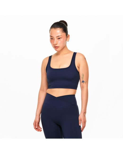 The Couture Club Blue Sculpting Stretch Emblem Bra