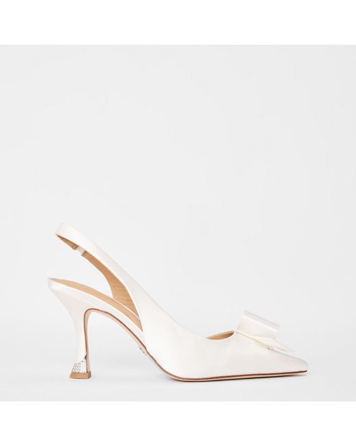 Ted Baker White Heel Slingback