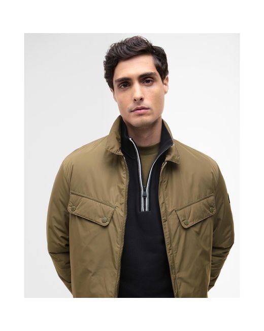 Barbour Green Ariel Overshirt for men