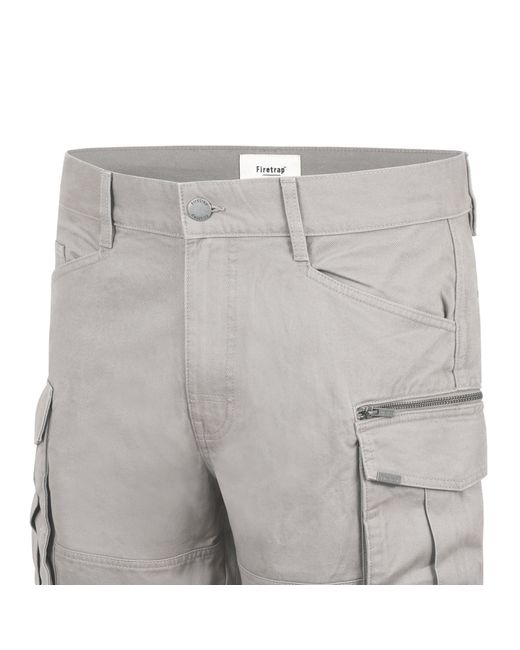 Firetrap Gray Btk Shorts for men