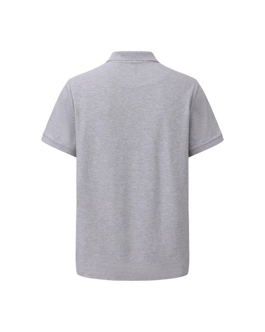 Pretty Green Gray Plain Polo for men
