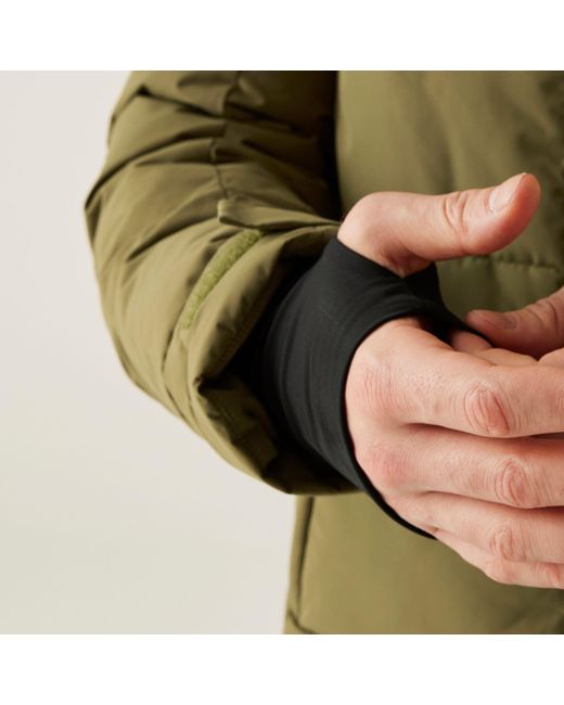 Dare 2b Green Camber Ii Insulated Waterproof Jacket for men