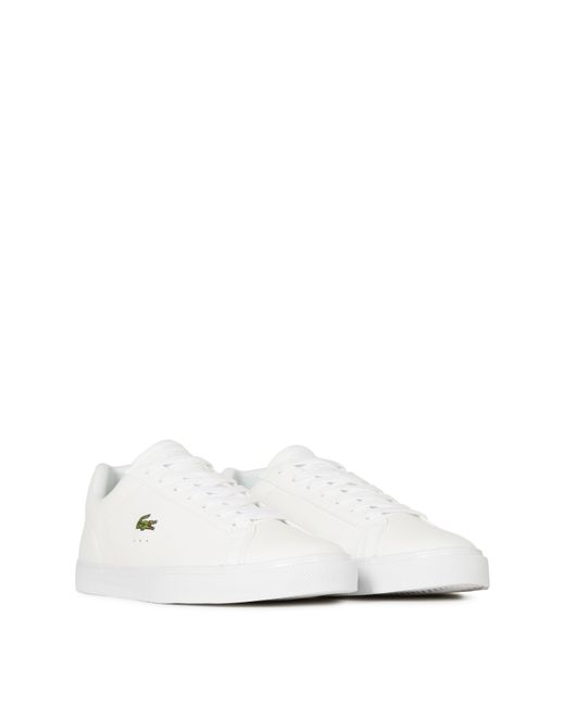 Lacoste White Lerond Pro Low-Top Trainers for men