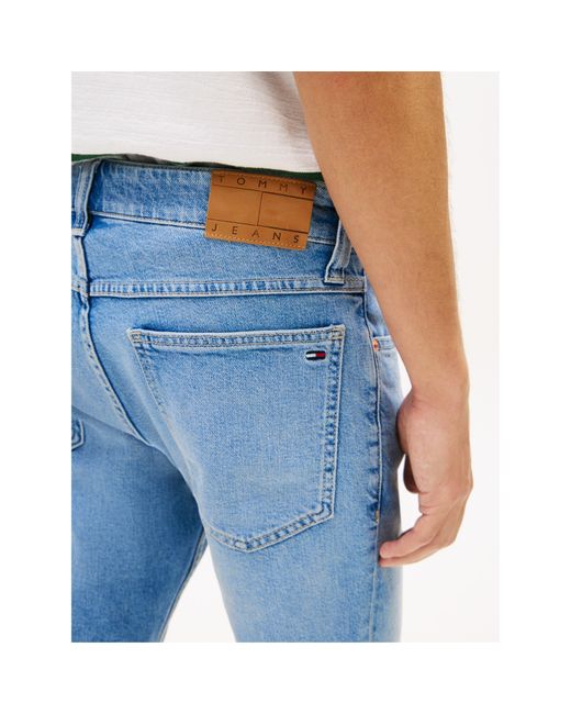 Tommy Hilfiger Blue Ronnie Denim Shorts for men