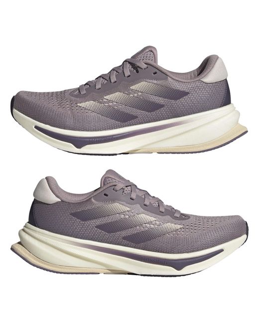 Adidas Gray Supernova Rise Running Shoes
