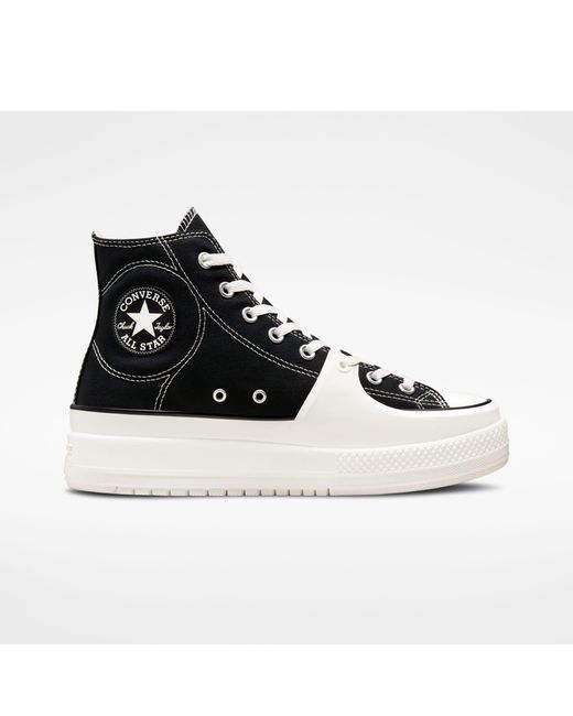 Converse Black Chuck Taylor All Star Con Canvas High-Top Trainers for men
