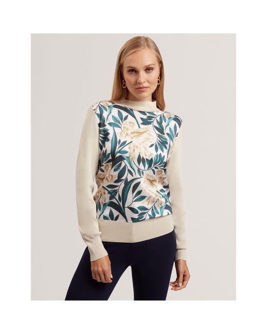 Ted Baker Blue Knitted Top