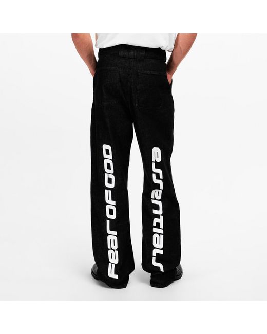 Fear Of God Black Fge Workwear Pant Sn62 for men