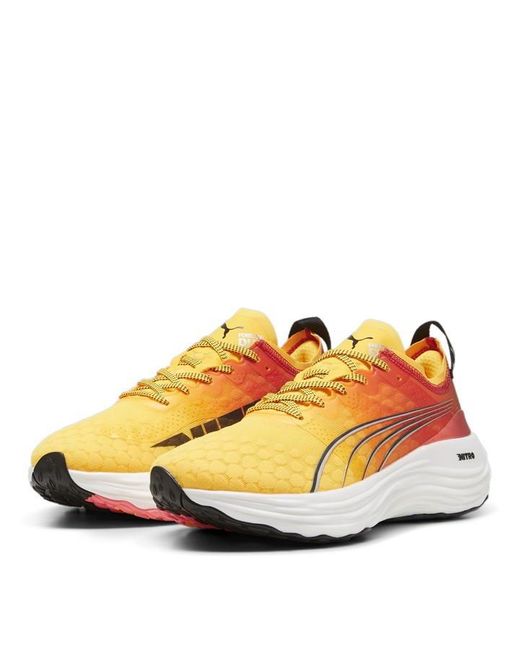 PUMA Yellow Foreverrun Nitro Running Shoes