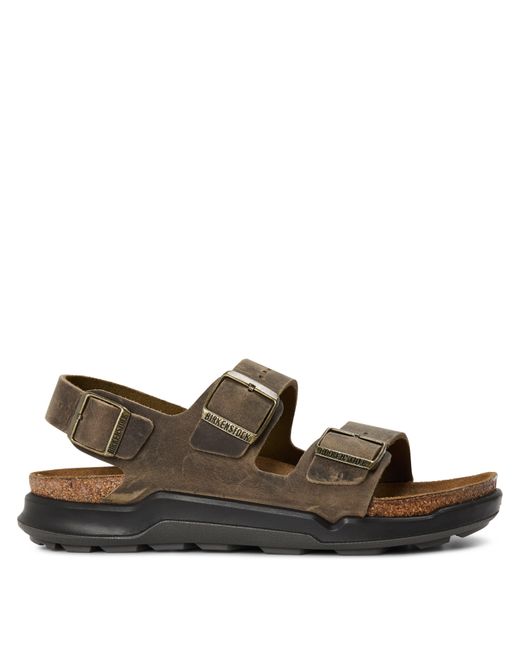 Birkenstock Brown Bstk Milano Lth/Oil Sn63 for men