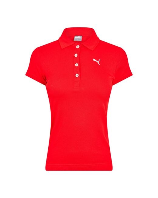 PUMA Red (10) Bt 445 Jersey Polo