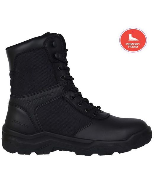 Dunlop Black Hudson Safety Boots for men