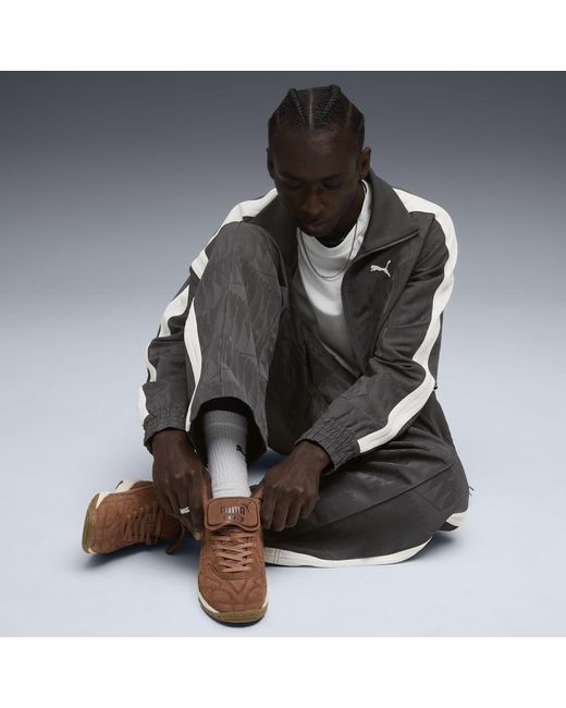 PUMA Brown Low-Top Trainers for men