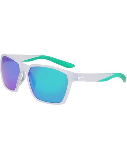 Nike Blue Maverick M Square Sunglasses
