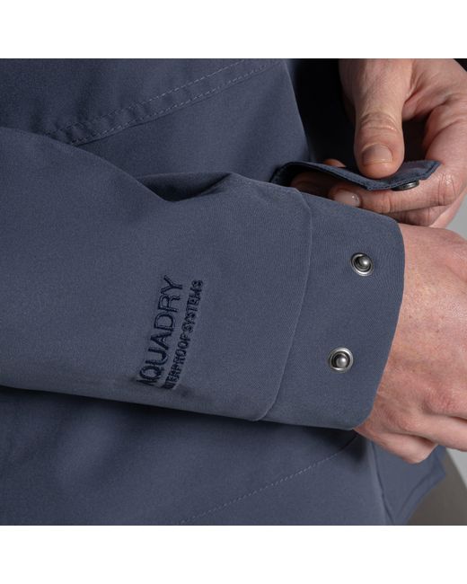 Craghoppers Blue Cinquefoil Waterproof Walking Jacket