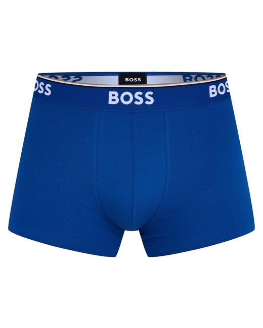 Boss Blue 3 Pack Power Boxer Shorts for men