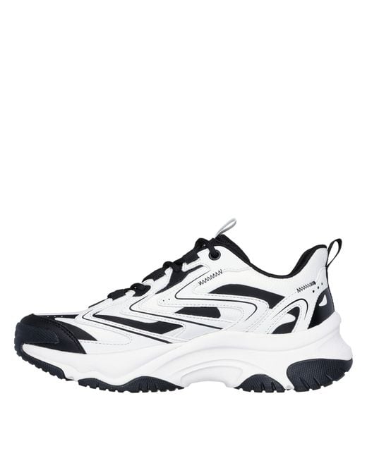 Skechers Blue Moonhiker Casual Low-Top Trainers