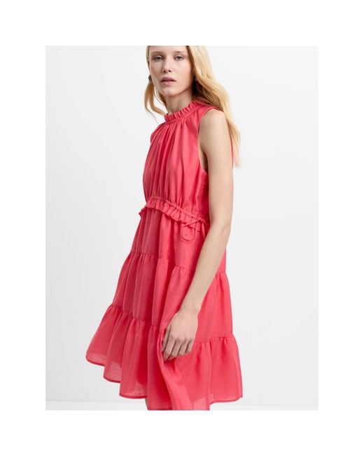 French Connection Red Swing Dress