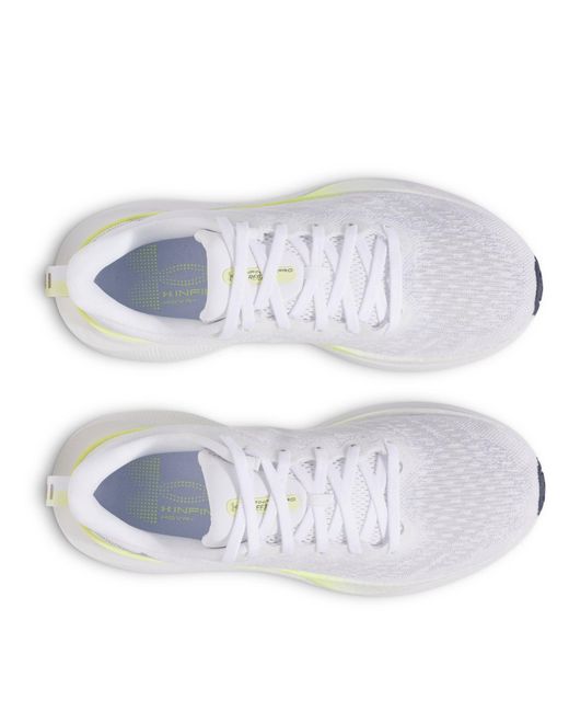 Under Armour White Infinite Pro Breeze Entry Road Running Shoes