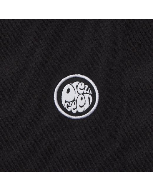 Pretty Green Black Logo Tee for men