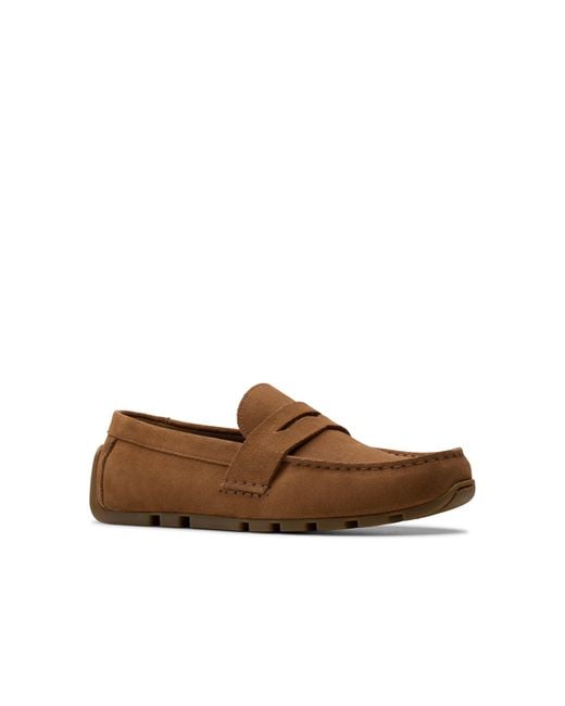 Clarks Brown Corsley Bar Standard Fit for men