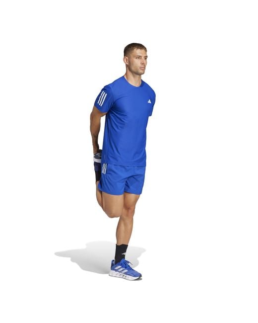 Adidas Blue Own The Run Shorts Running for men