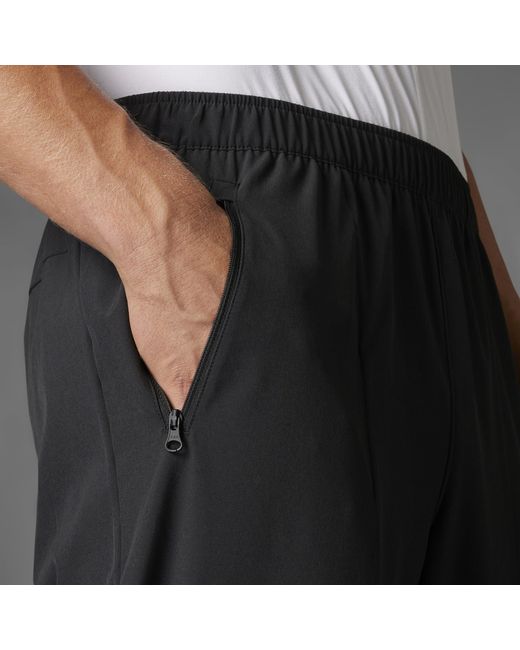 Adidas Gray Multi Essentials Stretch Joggers for men