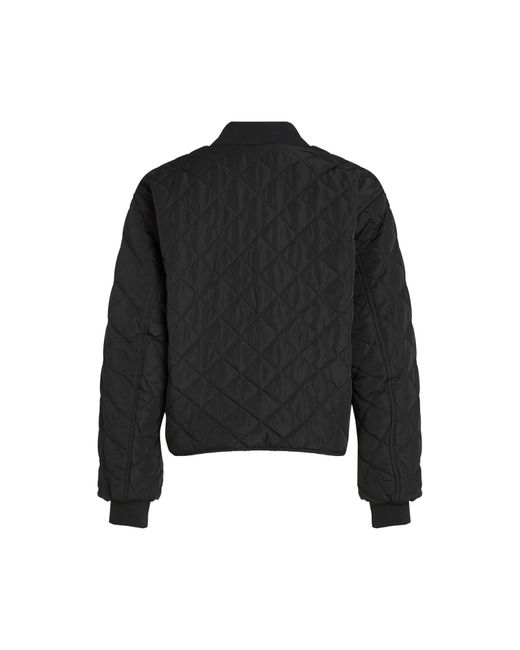 Calvin Klein Black Lw Quilted Jacket