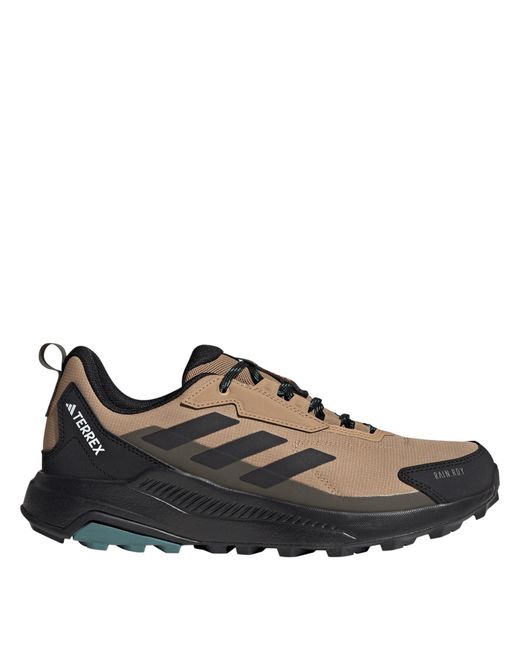 Adidas Brown Terrex Anylander Rain.Rdy Hiking Shoes for men