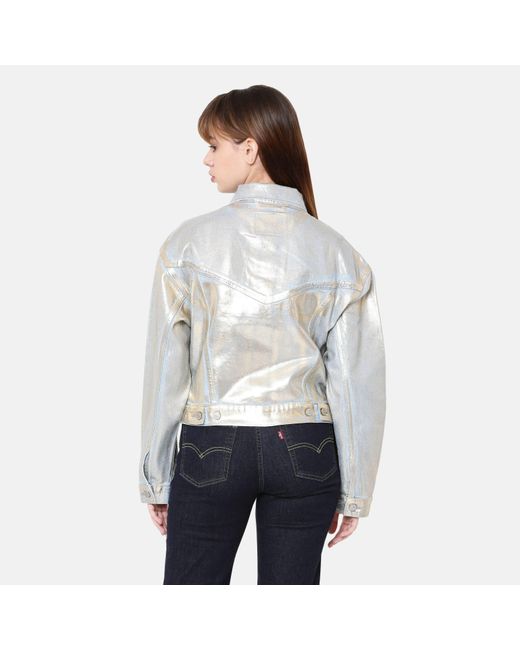 Levi's Gray Shrunken 90S No Pleat Optical