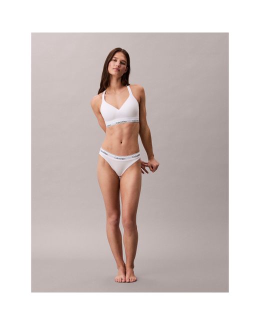 Calvin Klein White Bralette