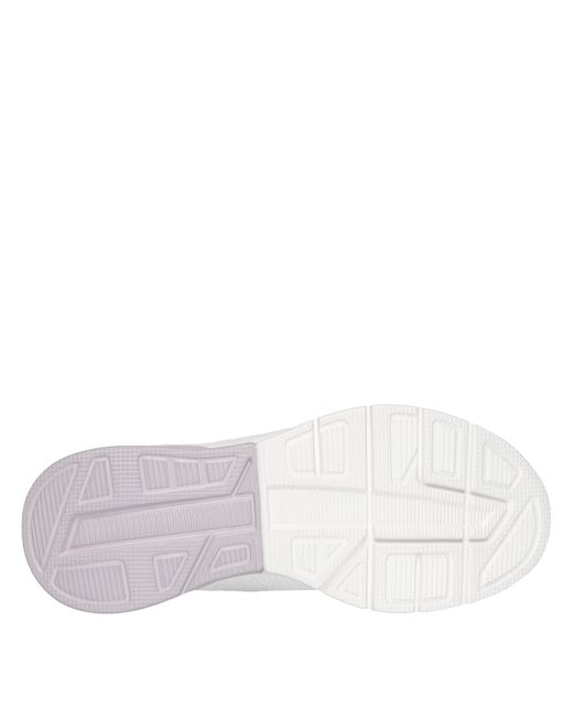 Skechers White Bobs Arc Waves Runners