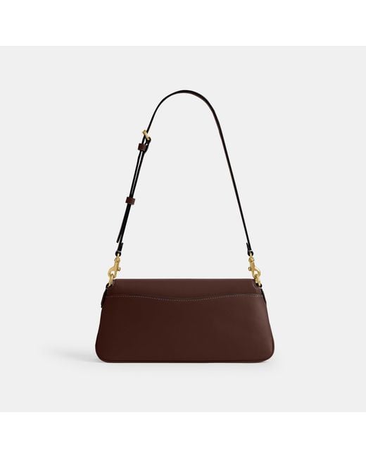 COACH Brown Jet Shoulder Bag