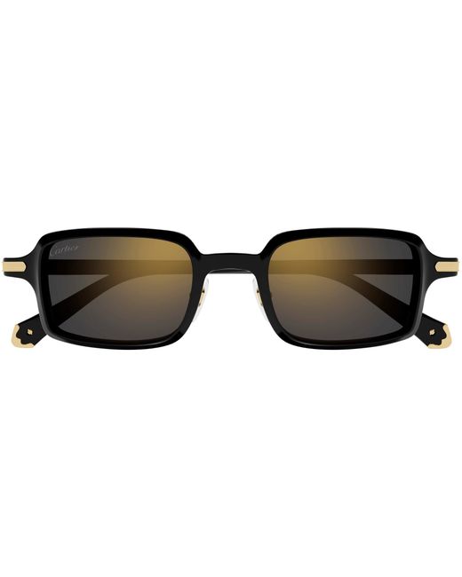 Cartier Black Ct0539S Square Sunglasses