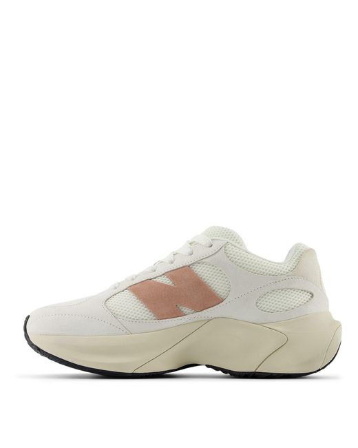New Balance White Wrpd Runner
