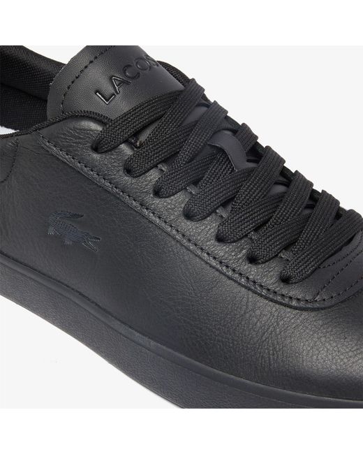 Lacoste Black Baseshot Evo Trainers for men