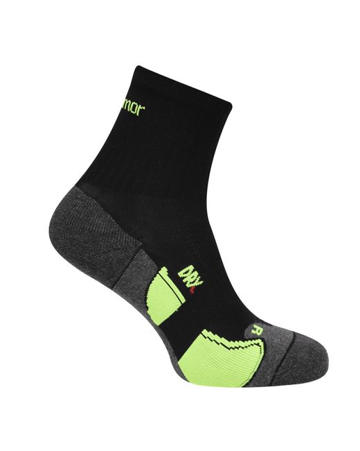 Karrimor Black Dri Skin 2 Pack Running Socks for men
