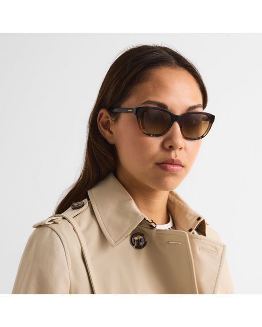 Burberry Brown 0Be4486 Cat Eye Sunglasses