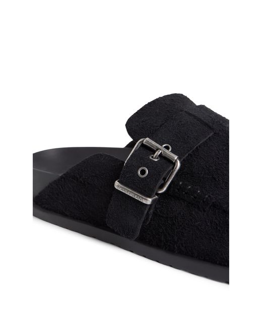 Tommy Hilfiger Black Flat Mules for men