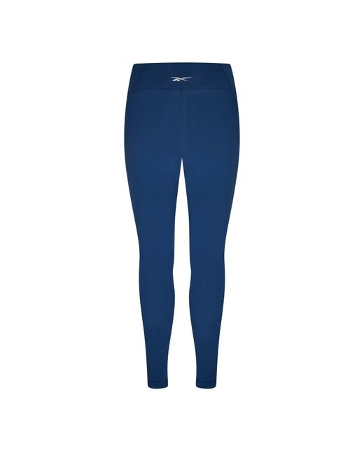 Reebok Blue Lux Vector Graphic Performance Gym Leggings