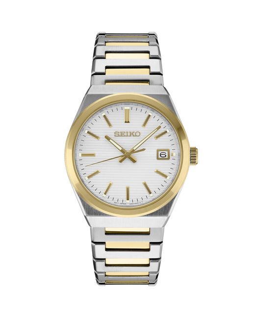 Seiko Metallic Classic Quartz Analogue Quartz Watch for men