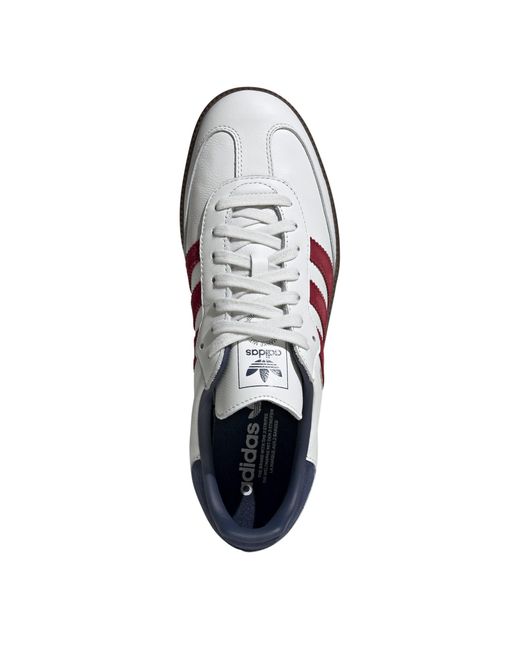 Adidas Originals White Samba Og Low-Top Trainers for men