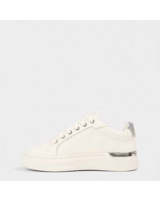Mallet White Grftr Lite Low-Top Trainers