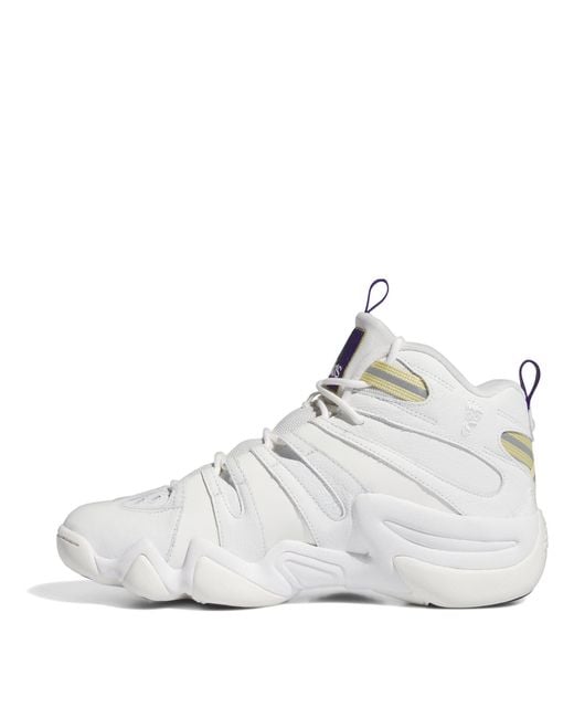 Adidas White Crazy Basketball Trainers for men