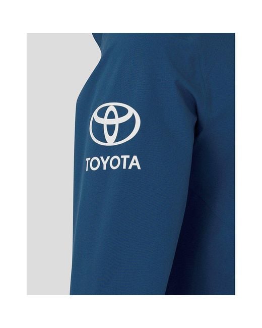 Castore Blue 26/27 England Cricket Rain Anorak Jacket for men